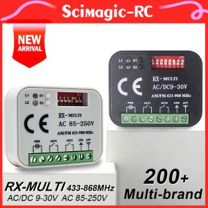 R&eacute;cepteur de t&eacute;l&eacute;commande de porte de garage RX MULTI 300- 868MHz 433MHz Universal Switch pour
