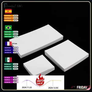 Papier de mélange dentaire jetable, 50 pièces, outils de dentisterie, tampon de poudre de ciment,