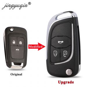 Coque de clé télécommande 2/3/45b, pour Chevrolet Cruze Epica Lova Camaro Fit Buick Opel Vauxhall