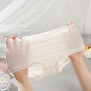 Femmes culottes Sexy Lingerie glace soie séchage rapide slips femme sous-vêtements sans couture