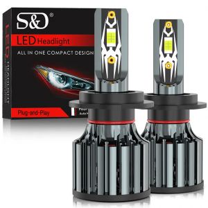 30000LM H1 H4 H7 LED Canbus H8 H11 9005 HB3 9006 HB4 9012 Hir2 9008 H13 ampoule LED 3570 CSP Kit