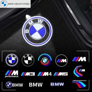 BMW GROUP 2/4 pi&egrave;ces voiture HD LED porte bienvenue lumi&egrave;re pour BMW X1 E84 X3 E83 F25 M3 E90 E91
