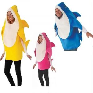 Nouveau Costume de requin adulte Parent-enfant de la maternelle, Costume de personnage Animal de