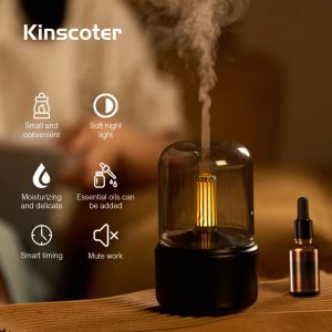 KINSCOTER Diffuseur de parfum d'huile essentielle, diffuseur d'arôme électrique USB, mini