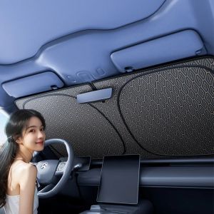 Pare-brise de voiture pliant, couverture de pare-soleil, protection int&eacute;rieure Anti UV, Parasol,
