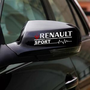 Autocollants de style de voiture en vinyle, 2 pièces, autocollant de décoration de fenêtre latérale
