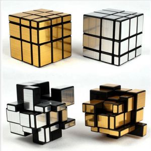 Cube miroir magique néo 3x3x3, or argent, Cubes de vitesse professionnels, puzzle, jouets éducatifs
