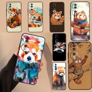 Coque de téléphone rouge Krasnor, étui pour Honor 90 Lite 70 50 X8a X9a X7a X6a X7 X8 X9 8X Magic 5