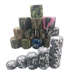 1 pièces Camouflage élastique pansement auto-adhésif doigt poignet paume cheville fixateur bande