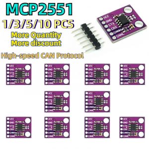 1/3/5/10 pièces MCP2551 Module d'interface de Bus de contrôleur de protocole CAN haute vitesse pour