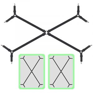 8/12 Clips support fixe Clips de matelas porte-drap de lit attaches élastiques réglables couverture