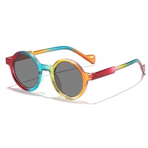 Nouvelles lunettes de soleil rondes femmes mode hommes nuances r&eacute;tro tendance r&eacute;tro lunettes de