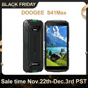 Doogee S41 Max Smartphone Robuste 6GB+256GB T606, Écran 5.5"HD+, Batterie 6300mAh, 13MP+8MP, Android