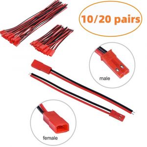20/40 pièces 22 AWG connecteur pour JST 2Pin mâle femelle pour JST RCY connecteur câble fil pour