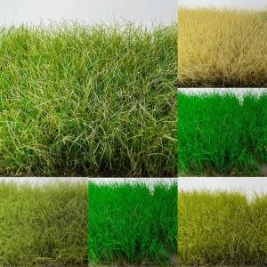 Nid d'herbe statique saisonnier 12/16MM, modèle de scène de Table de sable, Simulation de gazon pour