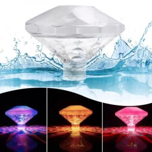 Lampe flottante submersible à LED RVB, spot lumineux submergé, idéal pour une piscine, un jacuzzi ou