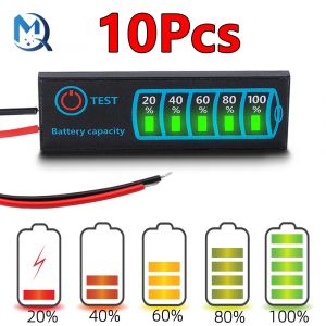 2S-8S 18650 Li-ion Lipo Lithium 5-30V plomb acide indicateur de niveau de batterie testeur LCD
