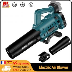Makita – souffleur d'air électrique sans fil, collecteur de poussière, balayeuse, vitesses