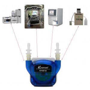 Petite pompe doseuse péristaltique DC 12V 24V, Micro pompe à eau liquide silencieuse auto-amorçante,