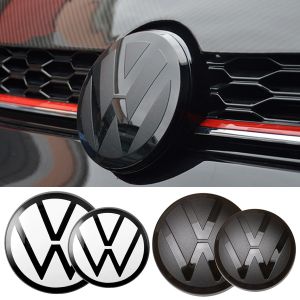 Autocollant d'emblème avant et arrière de voiture, insigne de décoration, Volkswagen VW GOLF 6 MK6 7
