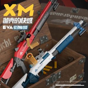 XM1014 coque de balle souple éjection jouet pistolet modèle manuel Airsoft fusil mousse fléchettes