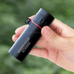 Télescope monoculaire portable avec support, mini télescope pour téléphone portable, extérieur,