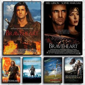 Affiches imprim&eacute;es de films classiques Braveheart, Europe et am&eacute;rique, pour chambre &agrave; coucher,