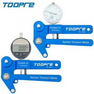 TOOPRE – tensiomètre à affichage numérique pour rayons de vélo, outil d'alignement des jantes en