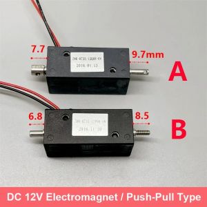 1 PC ZHK-0735 DC 12 V DC solénoïde électro-aimant auto-serrant aspiration Push-Pull Type solénoïde