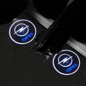 2 pièces sans fil pour Opel Insigni Astra J G K B Corsa Zafira B Mokka Vivaro Meriva Led porte de