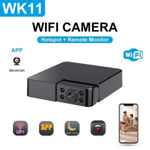 Nouveau Mini cam&eacute;ra Wifi, cam&eacute;scope Wifi, vid&eacute;o HD sans fil, Vision nocturne IR moniteur de cam&eacute;ra