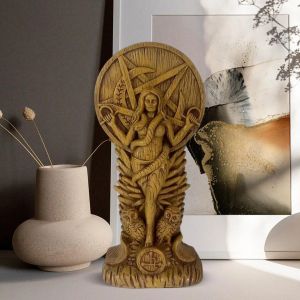 Statue de serpent en résine pour femme, déesse, sorcière, Figurine en résine pour bureau, salon,