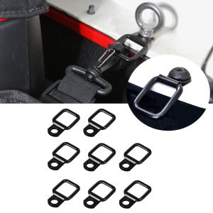 Pour Jeep Wrangler TJ JK JL JT 1997-2023 voiture D-Ring vis d'arrimage tirer boucle anneau d'ancrage