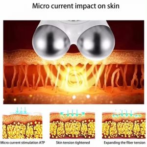 Micro courant Face Lift Instrument de beauté Mini Portable visage minceur masseur EMS Lifting