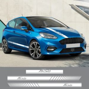 Autocollants pour capot latéral de porte de voiture, 3 pièces, pour Ford Fiesta MK7 MK8 MK5 MK6 ST,