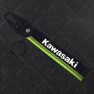 Kawasaki porte-clés étiquette sangle accessoires en cuir porte-clés z900 z1000 z650 ninja 400 z800