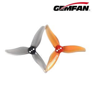 8 paires d'hélices PC à 3 pales Gemfan Hurricane 2520 2,5 x 2 x 3 pour drone FPV Freestyle 2,5
