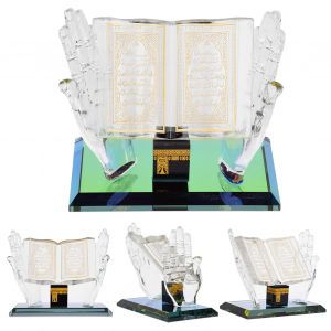 Modèle d'artisanat musulman, cristal décoratif, bâtiment islamique, douzaine de souvenirs, décor de