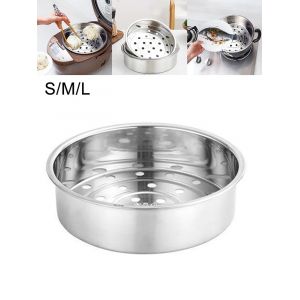 Panier à vapeur pour cuiseur à riz, support de cuisson à la vapeur en acier inoxydable 304, support