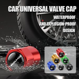 Bouchons anti-poussière pour Valve de pneu de voiture, 4 pièces, couvercle de Protection,