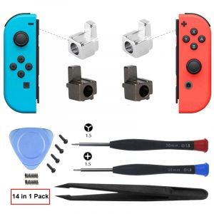 Accessoires de jeu NS Switch, boucles de verrouillage en métal avec outils d'ouverture pour