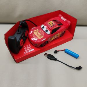 Disney Pixar Cars 3 voiture jouet t&eacute;l&eacute;command&eacute;e &eacute;lectrique foudre Mcqueen quatre canaux t&eacute;l&eacute;commande