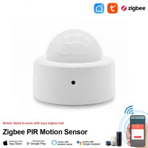 Tuya Zigbee – Mini détecteur de mouvement PIR intelligent, capteur infrarouge de corps humain,