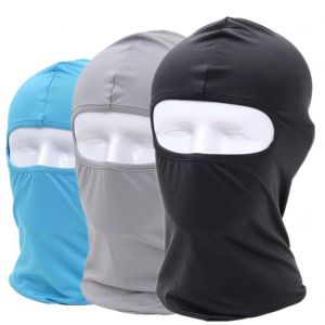 1 × cyclisme Lycra-Bandard moto coupe-vent cagoule Ski visage chapeau Ride capuche casque pour Sport