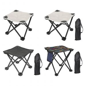 Tabouret de Camping pliable, léger, facile à transporter, robuste