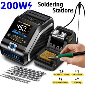 DWS-200 200W puissance Repaid chauffage fer à souder Staion C210 C245 fer à souder poignée