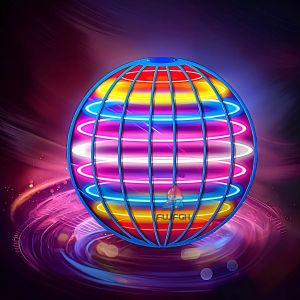 Boule volante Suspension couleur LED boule de flèche automatique technologie noire balle magique