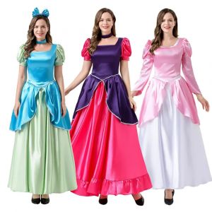 Halloween princesse cendrillon Cosplay Costume fête mal étape soeur fantaisie robe de bal princesse