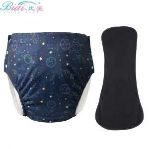 Ice injAdult-Couche-culotte imperm&eacute;able pour homme, couche-culotte r&eacute;utilisable, surintendant,