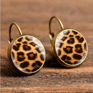 Boucle d'oreille Delysia King Léopard